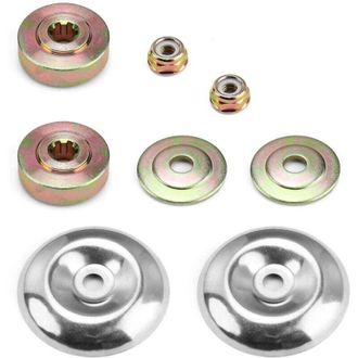 OEM 8 Repuestos Para Desbrozadoras, Kit Universal De Tuercas Para Cabezal De Desbrozadora, Kit De Fijaci&oacute;n De Tuercas De Cuchilla, Para Desbrozadoras Y Co