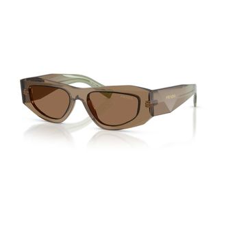 Prada Sunglasses, male, Brown, Size: 52 MM B19S Sunglasses