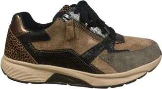 Gabor Schoenen, Dames, Veelkleurig, 39 1/2 EU, Leer, Lage sneaker