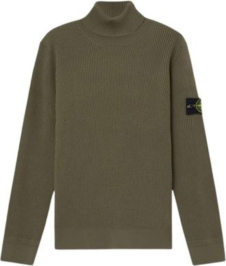 Stone Island Pull Stone H26 - Heren - Coltruien - Groen - S - Truien & Vesten
