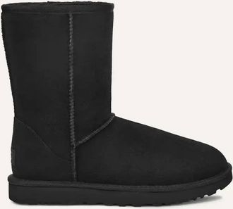 UGG Womens Classic Short Ii Boot In Black