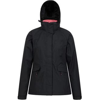 Mountain Warehouse Dames/dames Thunderstorm 3 in 1 Waterdichte Jas (Zwart)