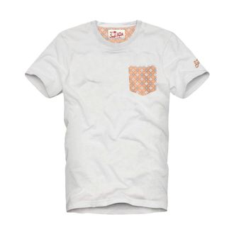 MC2 Saint Barth T-Shirts, male, White, Size: L Blanche Cotton T-Shirt