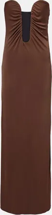 Adriana Degreas Strapless maxi dress