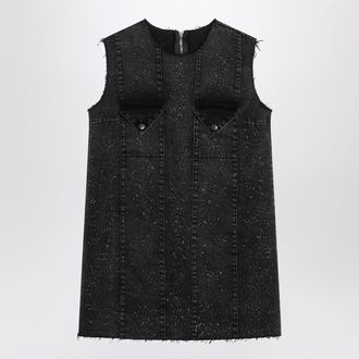 Namacheko Dark Grey Mini Dress In Denim