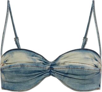 Diesel Dames, Tops, Blauw, Maat: XS Denim