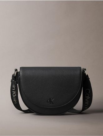Calvin Klein Jeans Calvin Klein Womens All Day Saddle Bag - Black