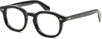 Moscot Glasses, unisex, Black, Size: 46 MM Mekler OPT Black Eyeglasses