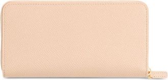 Valentino Garavani Grained Leather VLogo Wallet - Pink