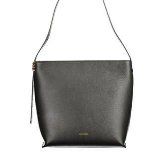 Coccinelle Black Leather Womens Womens Bag