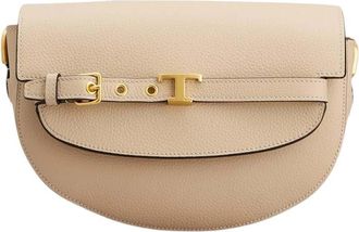 Tod's Natural T Signature Mini Crossbody Bag