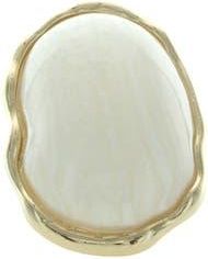 Olivia Welles Cleo Cocktail Ring in Gold /White at Nordstrom Rack