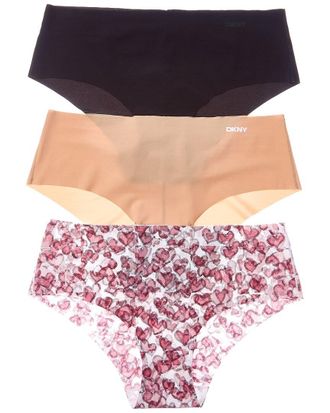 DKNY Dkny 3Pk Laser Cut Anywhere Hipster