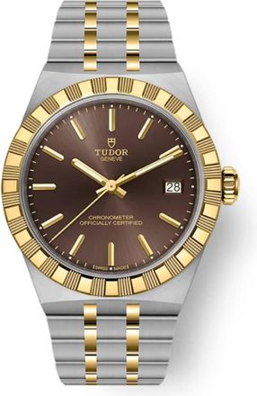 Tudor Royal Automatic Chronometer Brown Dial Watch M2836C1A3-0001