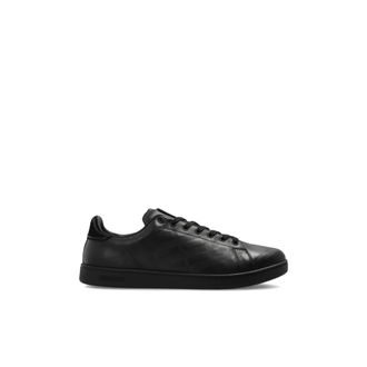 Burberry Sneakers, male, Black, Size: 8 1/2 US Leather Sports Shoes