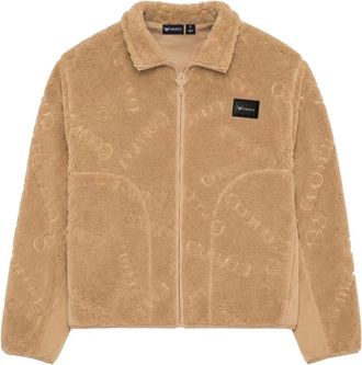 Carlo Colucci Giacca Teddy con logo - - Jackets - Uomo - Beige - 2XL