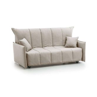 Talamo Italia Talamo Italia Sofa Cama Alissa, Sof&aacute; De 2 Plazas, 100% Made In Italy, Sof&aacute; De Sal&oacute;n Con Apertura Trolley Con Apertura Trolley, En Tela Acolchada, Con 