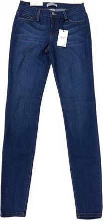 Judy Blue Womens Handsand Rayon Skinny Jeans In Blue