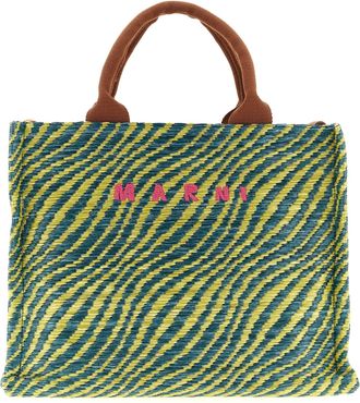 Marni Raffia Handbag Borse A Mano Multicolor-Donna