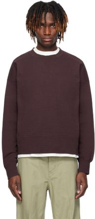 【HYDROGEN】 Uni Daily Half Zip Sweatshirt ★ Regular Fit Jl1020b-Oversize-Heavyweight-