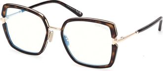 Tom Ford Brillen - Dames - Brillen - Veelkleurig - 55 MM - Accessoires