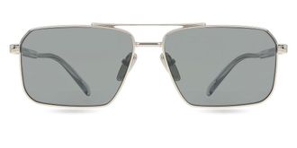Prada PR A57S 1BC175 Mens Sunglasses Silver Size 58