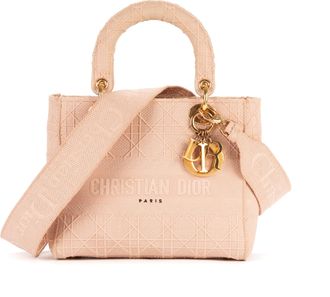 Dior Pre-owned Womens Ltd. Ed. Medium Lady Lite Mizza MM Shoulder Bag - Pink - One Size