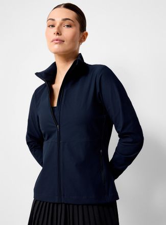 I.FIV5 Womens Fitted stretch windbreaker jacket