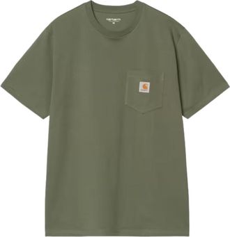 Carhartt Work in Progress Green Cotton T-shirt