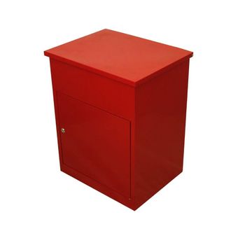 MonsterShop Red Parcel Post Box