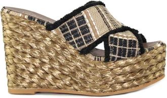 Espadrilles Wedges - Dames - Sleehakken - Geel - 36 EU - Schoenen