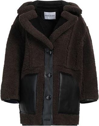 Stand Studio COATS & JACKETS - Shearling & Teddy on YOOX.COM