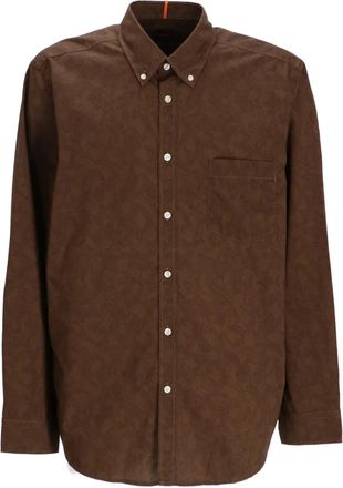 BOSS Camicia con bottoni - Marrone