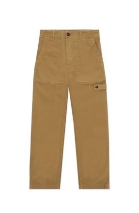 Fortela Jerryt Gabardine Fatigue Trousers in Military Green at Nordstrom, Size 27 32 Eu