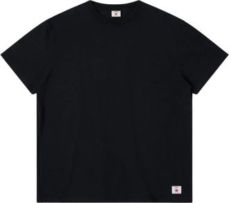 Edwin Hombre, Camisetas, Negro, Talla: S