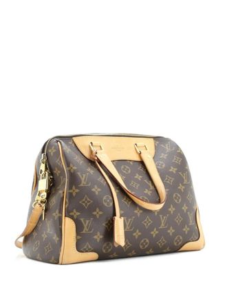 Louis Vuitton Retiro NM Handbag Monogram Canvas and Leather satchel - Marrone