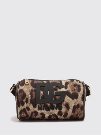 Dolce & Gabbana Borsa in nylon stampa animalier