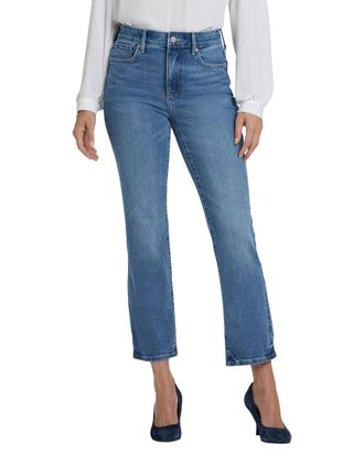 NYDJ Petite Marilyn Bastille Sea Straight Leg Jean