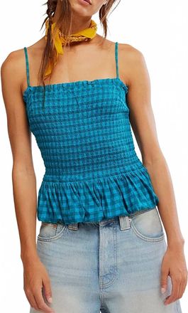 Free People Sundance Tank Top In Blue