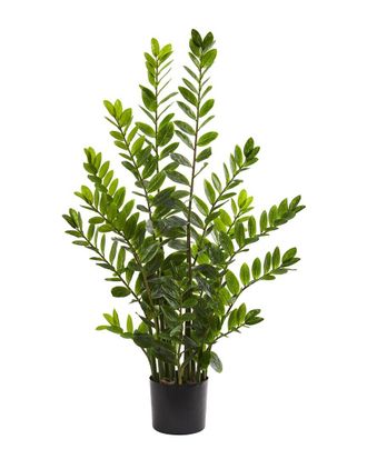 Nearly Natural 4Ft Zamioculcas Artificial Plant