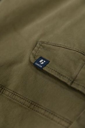 Garcia Cargohose GARCIA, Herren, Gr. 28, L&auml;nge 32, gr&uuml;n (base army), Obermaterial: 98% Baumwolle, 2% Elasthan, kn&ouml;chellang, Hosen Cargohose