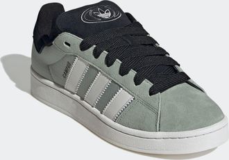adidas Sneaker ADIDAS ORIGINALS CAMPUS 00S, Herren, Gr. 38,5, silber (silber gr&uuml;n, crystal wei&szlig;, core schwarz), Leder, Textil, Schuhe Sneaker