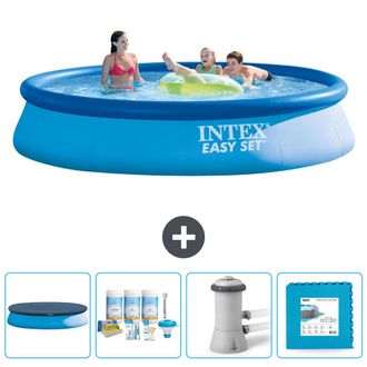 Intex Piscina Easy Set Redonda - 396x84 Cm - 5-piezas Scb2