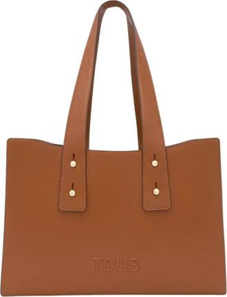 Tous Shopper Tote - Dames - Shoppers - Bruin - ONE Size - Leer - Tassen