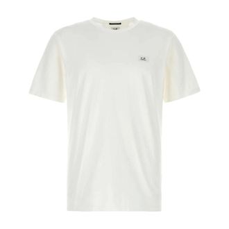 C.P. Company T-Shirts, male, White, Size: S 103 T-Shirt