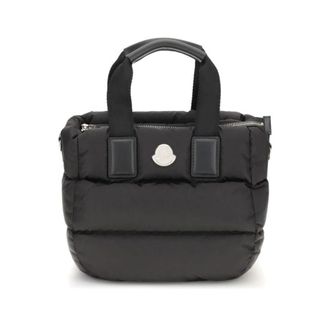 Moncler Waterafstotende Tote Tas met Donsvulling - Dames - Handtassen - Zwart - ONE Size - Nylon - Tassen