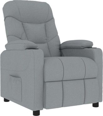 vidaXL Vidaxl - Sill&oacute;n De Masaje Tela Gris Claro