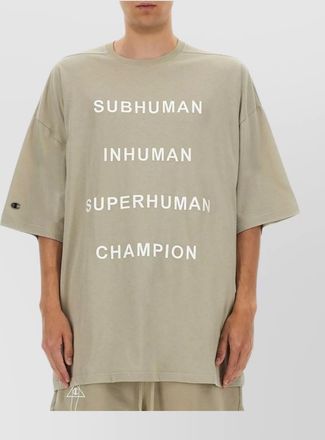 Rick Owens cotton t-shirt