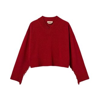 Twinset Dames, Truien, Bruin, Maat: S