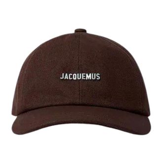 Jacquemus Heren, Accessoires, Bruin, Maat: 58 CM Katoen